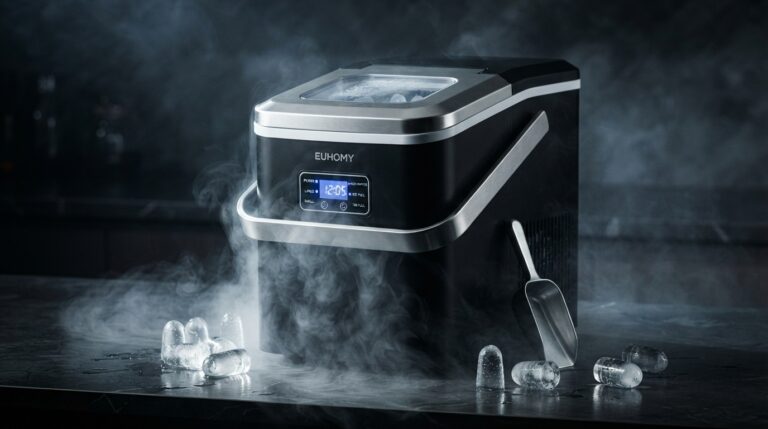 What to Know About Countertop Ice Makers: A Look at the EUHOMY Portable Ice Maker